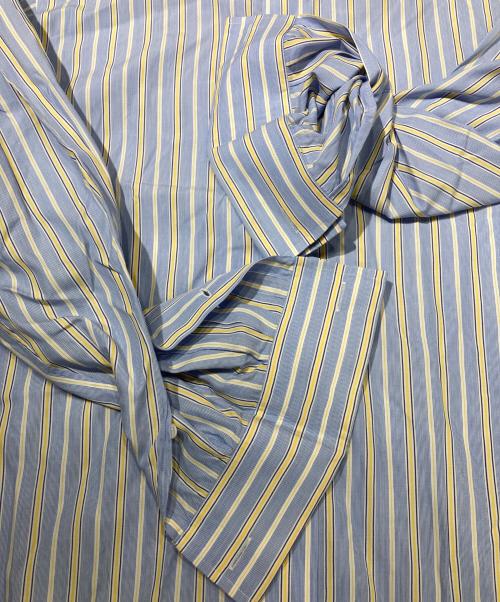 POLO RALPH LAUREN（ポロ・ラルフローレン）POLO RALPH LAUREN (ポロ・ラルフローレン) ストライプシャツ ブルー サイズ:39-82の古着・服飾アイテム