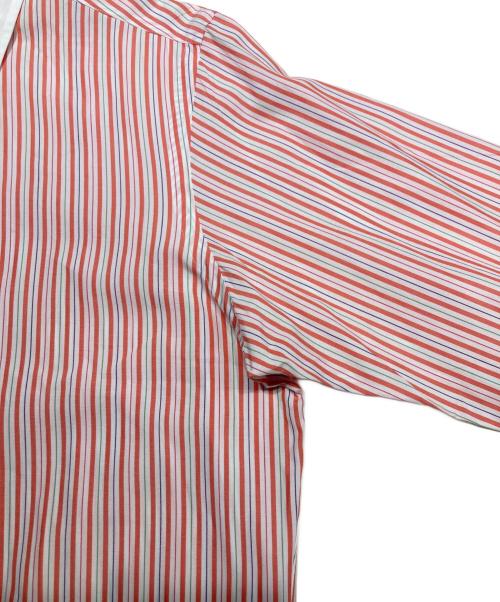 RALPH LAUREN（ラルフローレン）RALPH LAUREN (ラルフローレン) ストライプシャツ オレンジ サイズ:Mの古着・服飾アイテム