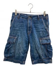 CarHartt（カーハート）の古着「CARGO BERMUDA（カーゴバミューダ）」｜ネイビー