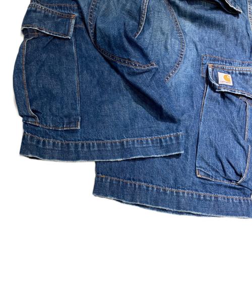 CarHartt（カーハート）CarHartt (カーハート) CARGO BERMUDA（カーゴバミューダ） ネイビー サイズ:SIZE 76cm(W30)の古着・服飾アイテム