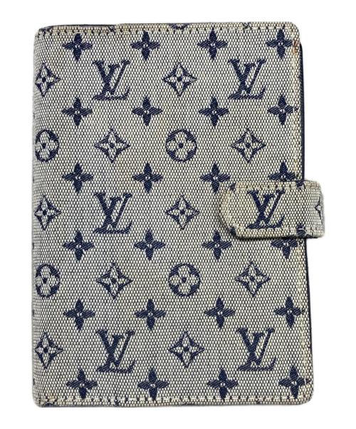 LOUIS VUITTON（ルイ ヴィトン）LOUIS VUITTON (ルイ ヴィトン) モノグラム・ミニ アジェンダPM パッチ ネイビーの古着・服飾アイテム