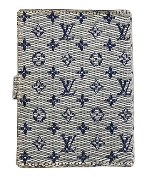 LOUIS VUITTON（ルイ ヴィトン）LOUIS VUITTON (ルイ ヴィトン) モノグラム・ミニ アジェンダPM パッチ ネイビーの古着・服飾アイテム