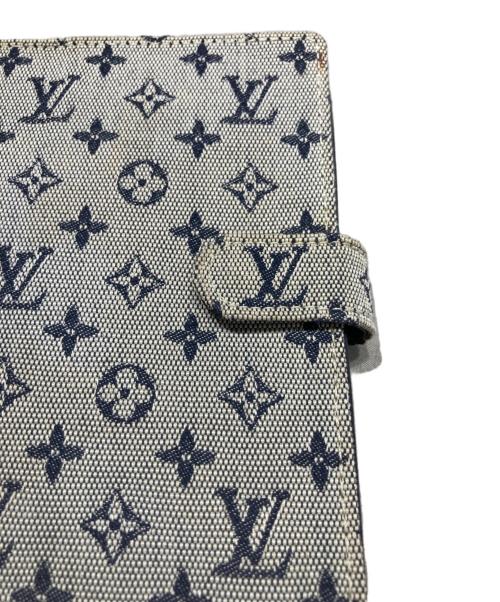 LOUIS VUITTON（ルイ ヴィトン）LOUIS VUITTON (ルイ ヴィトン) モノグラム・ミニ アジェンダPM パッチ ネイビーの古着・服飾アイテム