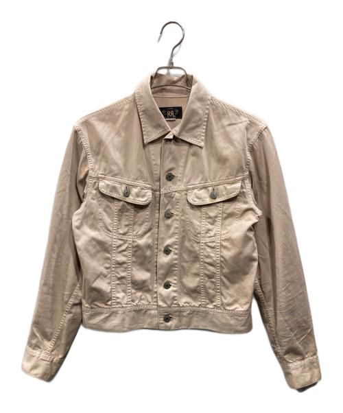 RRL（ダブルアールエル）RRL (ダブルアールエル) Lot 001 コットントラッカージャケット ベージュ サイズ:Sの古着・服飾アイテム