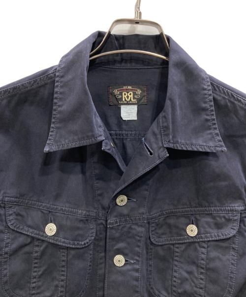 RRL（ダブルアールエル）RRL (ダブルアールエル) Lot 001 コットントラッカージャケット ネイビー サイズ:Sの古着・服飾アイテム