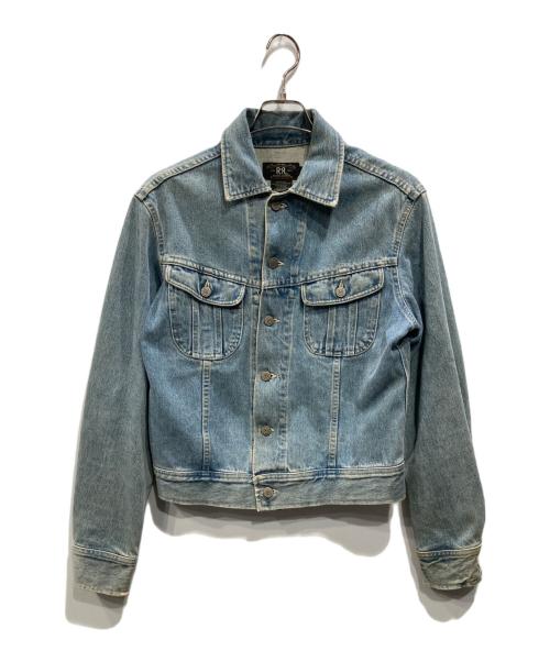 RRL（ダブルアールエル）RRL (ダブルアールエル) 三ツ星タグ デニムトラッカージャケット スカイブルー サイズ:Sの古着・服飾アイテム