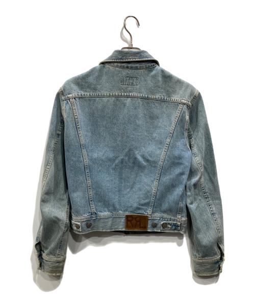 RRL（ダブルアールエル）RRL (ダブルアールエル) 三ツ星タグ デニムトラッカージャケット スカイブルー サイズ:Sの古着・服飾アイテム