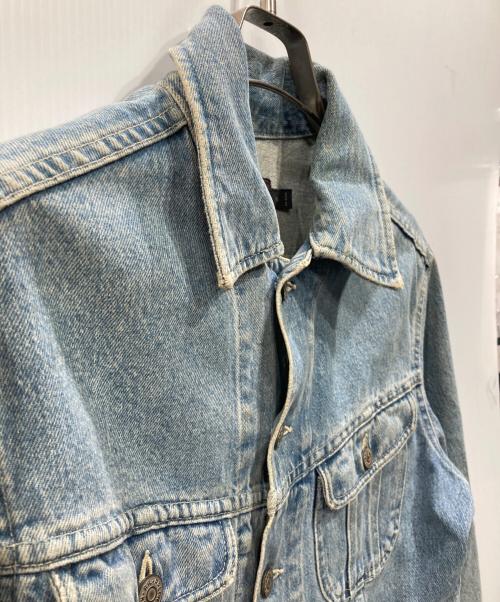 RRL（ダブルアールエル）RRL (ダブルアールエル) 三ツ星タグ デニムトラッカージャケット スカイブルー サイズ:Sの古着・服飾アイテム