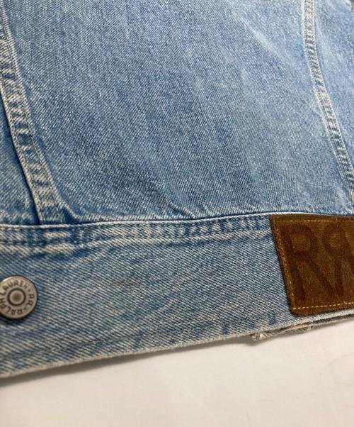 RRL（ダブルアールエル）RRL (ダブルアールエル) 三ツ星タグ デニムトラッカージャケット スカイブルー サイズ:Sの古着・服飾アイテム
