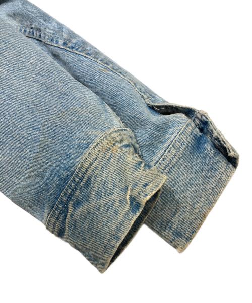 RRL（ダブルアールエル）RRL (ダブルアールエル) 三ツ星タグ デニムトラッカージャケット スカイブルー サイズ:Sの古着・服飾アイテム
