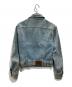 RRL (ダブルアールエル) 三ツ星タグ デニムトラッカージャケット スカイブルー サイズ:S：30000円