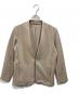 THE SUIT COMPANY SHE (ザスーツカンパニーシー) ウォッシャブル ジョーゼットストレッチ セットアップ ベージュ サイズ:38/36：8000円