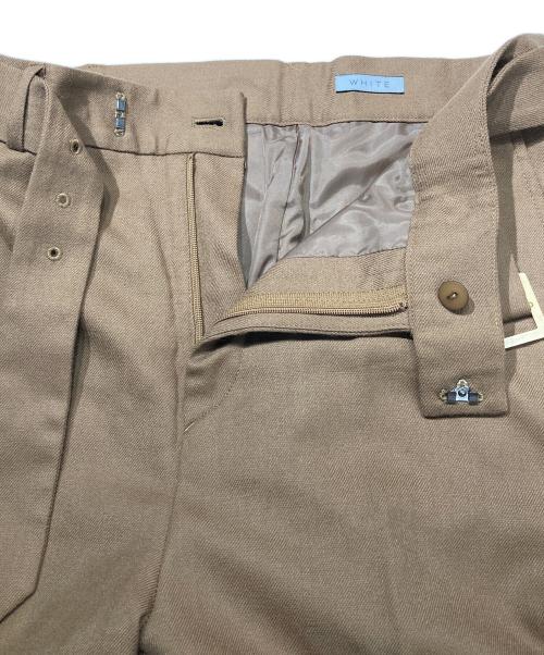 white（ホワイト）white (ホワイト) ダブル セットアップ カーキ サイズ:38の古着・服飾アイテム