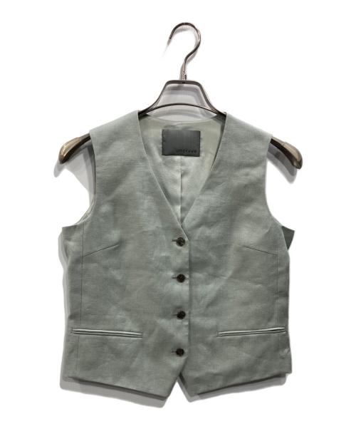 uncrave（アンクレイヴ）uncrave (アンクレイヴ) クリスピーリネン 3ピース セットアップ グリーン サイズ: ジャケット0サイズ ジレ1サイズパンツ1サイズの古着・服飾アイテム