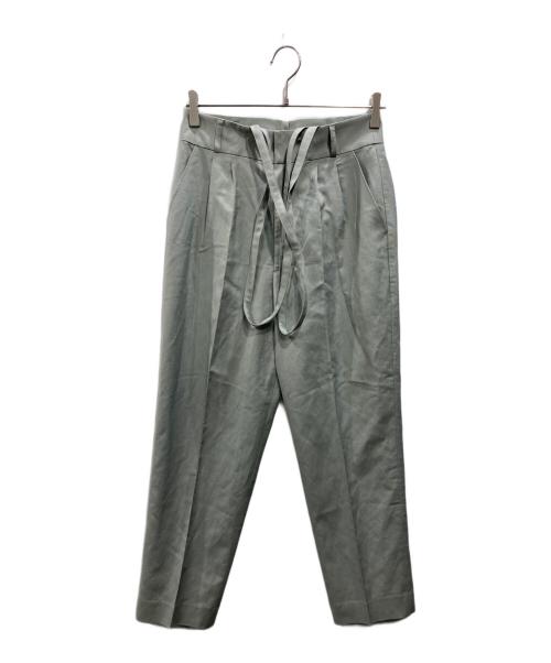 uncrave（アンクレイヴ）uncrave (アンクレイヴ) クリスピーリネン 3ピース セットアップ グリーン サイズ: ジャケット0サイズ ジレ1サイズパンツ1サイズの古着・服飾アイテム