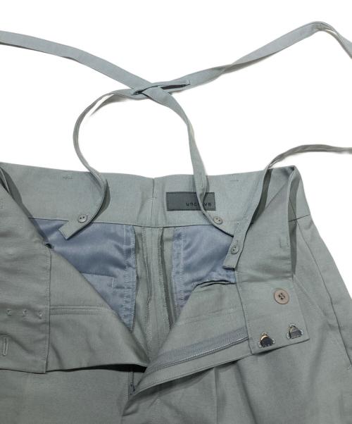 uncrave（アンクレイヴ）uncrave (アンクレイヴ) クリスピーリネン 3ピース セットアップ グリーン サイズ: ジャケット0サイズ ジレ1サイズパンツ1サイズの古着・服飾アイテム