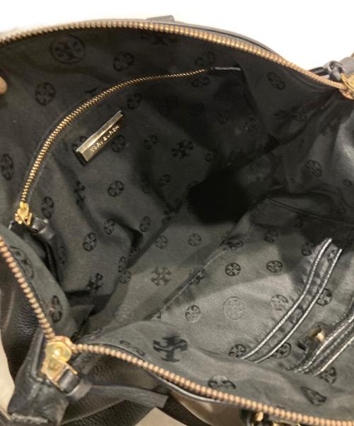 TORY BURCH（トリーバーチ）TORY BURCH (トリーバーチ) Thea Medium Slouchy Satchel ブラックの古着・服飾アイテム