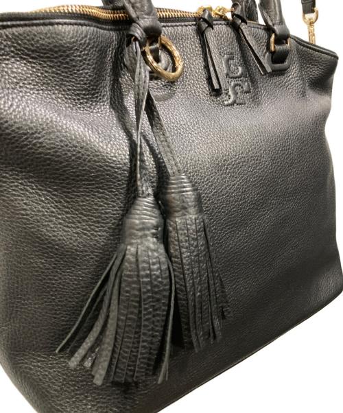 TORY BURCH（トリーバーチ）TORY BURCH (トリーバーチ) Thea Medium Slouchy Satchel ブラックの古着・服飾アイテム