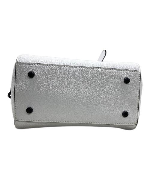CHARLES & KEITH（チャールズアンドキース）CHARLES & KEITH (チャールズアンドキース) クラシック ダブルトップハンドルバッグ ホワイトの古着・服飾アイテム