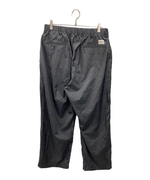 COOTIE PRODUCTIONS（クーティープロダクツ）COOTIE PRODUCTIONS (クーティープロダクツ) Shrink Nylon 2 Tuck Easy Pants ブラック サイズ:XLの古着・服飾アイテム