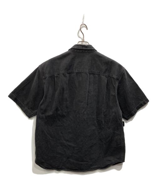 SUPREME（シュプリーム）Supreme (シュプリーム) 24SS LOOSE FIT S/S DENIM PAINTER SHIRT ブラック サイズ:Mの古着・服飾アイテム