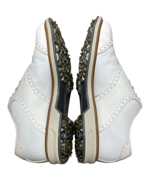 FOOT-JOY（フットジョイ）FOOT-JOY (フットジョイ) ドライジョイズ プレミア ウィルコックス ホワイト サイズ:27㎝の古着・服飾アイテム