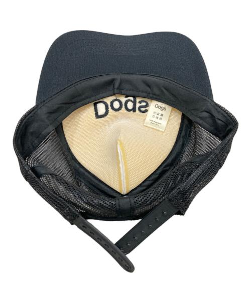 Dogs（ドッグス）DOGS (ドッグス) Wisdom Tool (ウィズダムツール) メッシュキャップ ブラック サイズ:SIZE FREEの古着・服飾アイテム