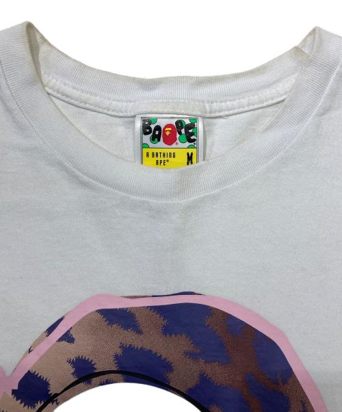 A BATHING APE（アベイシングエイプ）A BATHING APE (アベイシングエイプ) Ape Ghost Tee(エイプ ゴースト ティー） ホワイト サイズ:Mの古着・服飾アイテム