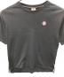 中古・古着 AAPE BY A BATHING APE (エーエイプ バイ アベイシングエイプ) ラバーロゴパッチTシャツ ブラック サイズ:L：4000円