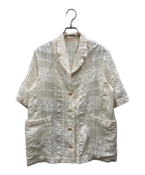 JOURNAL STANDARD（ジャーナルスタンダード）JOURNAL STANDARD (ジャーナルスタンダード) チェックシアーシャツ アイボリー サイズ:Fの古着・服飾アイテム