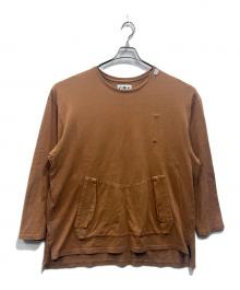 CMF OUTDOOR GARMENT（コンフィーアウトドアガーメント）の古着「Long Sleeve Slow Dry T-Shirt」｜ブラウン