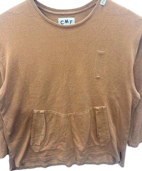 CMF OUTDOOR GARMENT（コンフィーアウトドアガーメント）CMF OUTDOOR GARMENT (コンフィーアウトドアガーメント) Long Sleeve Slow Dry T-Shirt ブラウン サイズ:XLの古着・服飾アイテム