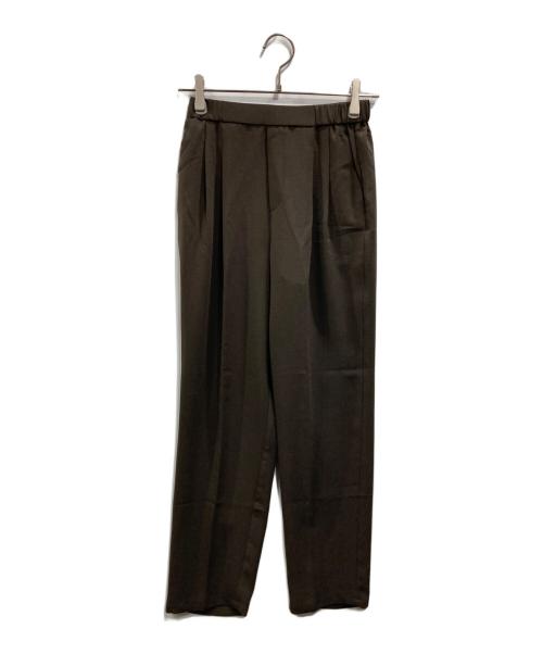ROPE PICNIC（ロペピクニック）ROPE PICNIC (ロペピクニック) 【イージーケア】ジョーゼット セットアップ ブラウン サイズ:SIZE 38/36の古着・服飾アイテム