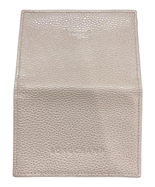 LONGCHAMP（ロンシャン）LONGCHAMP (ロンシャン) Le Foulonen カードホルダー ベージュの古着・服飾アイテム