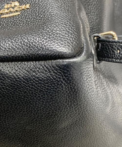 COACH（コーチ）COACH (コーチ) ターンロック タイ リュックサック ブラックの古着・服飾アイテム