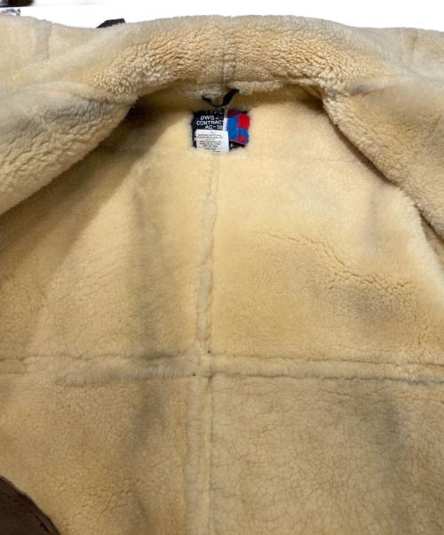 SCHOTT BROS.（ショットブロス）SCHOTT BROS. (ショットブロス) TYPE B-3（タイプB-3）ムートンフライトジャケット ブラウン サイズ:SIZE 34の古着・服飾アイテム