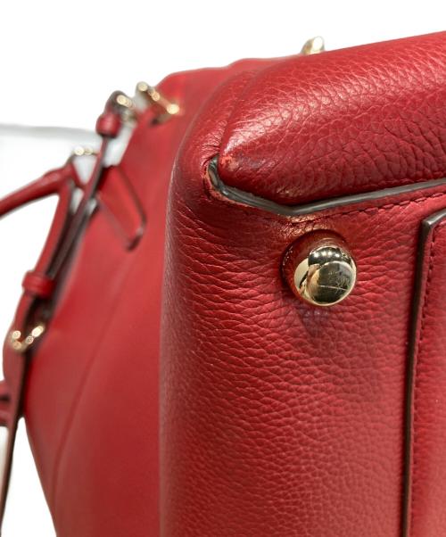 COACH（コーチ）COACH (コーチ) ターンロック ボロー バッグ レッドの古着・服飾アイテム