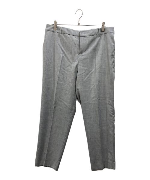 INDIVI（インディヴィ）INDIVI (インディヴィ) 【褒められパンツ/ウール混】スティックパンツ グレー サイズ:SIZE 19の古着・服飾アイテム
