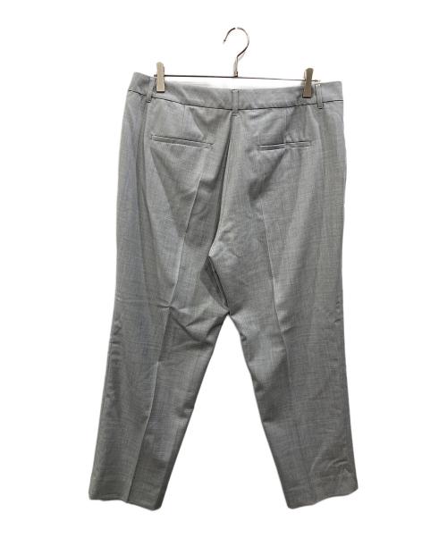 INDIVI（インディヴィ）INDIVI (インディヴィ) 【褒められパンツ/ウール混】スティックパンツ グレー サイズ:SIZE 19の古着・服飾アイテム
