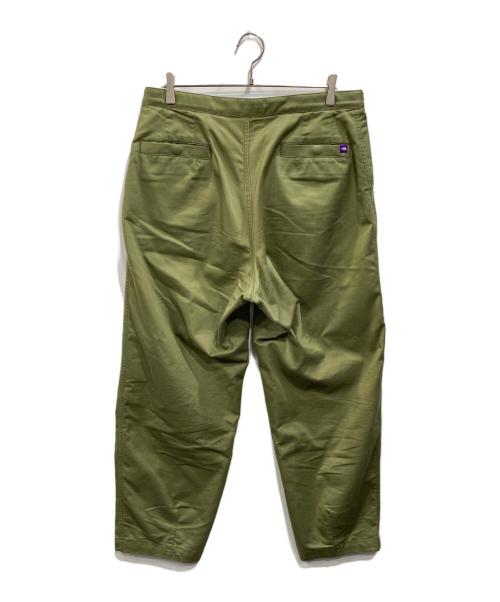 THE NORTHFACE PURPLELABEL（ザ・ノースフェイス パープルレーベル）THE NORTHFACE PURPLELABEL (ザ・ノースフェイス パープルレーベル) COOLMAX Chino Wide Tapered Pants オリーブ サイズ:SIZE 34の古着・服飾アイテム