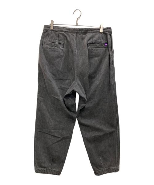 THE NORTHFACE PURPLELABEL（ザ・ノースフェイス パープルレーベル）THE NORTHFACE PURPLELABEL (ザ・ノースフェイス パープルレーベル) DENIM WIDE TAPERED FIELD PANTS ブラック サイズ:SIZE 34の古着・服飾アイテム