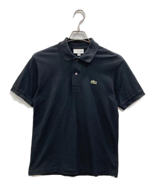 LACOSTE（ラコステ）LACOSTE (ラコステ) CLASSIC FIT ポロシャツ ブラック サイズ:XSの古着・服飾アイテム