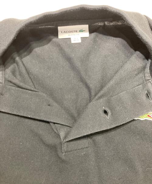 LACOSTE（ラコステ）LACOSTE (ラコステ) CLASSIC FIT ポロシャツ ブラック サイズ:XSの古着・服飾アイテム