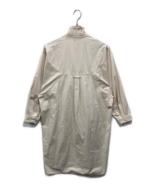 YACCO MARICARD（ヤッコマリカルド）YACCO MARICARD (ヤッコマリカルド) ピンタックチュニック ベージュ サイズ:Nの古着・服飾アイテム