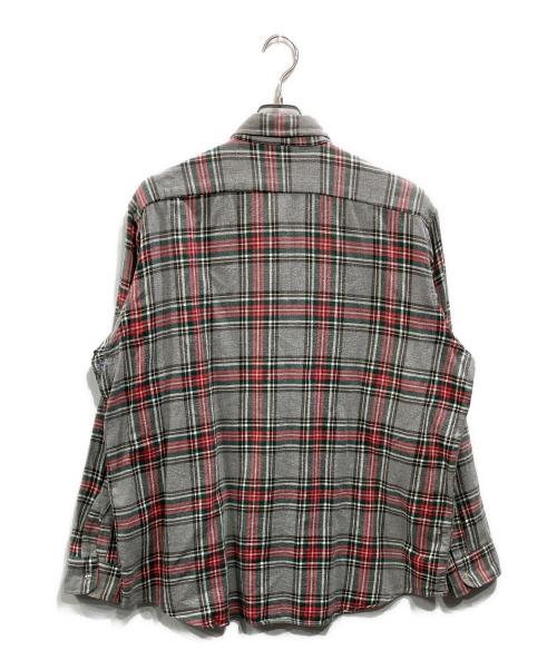 L.L.Bean（エルエルビーン）L.L.Bean (エルエルビーン) オールドタータンチェックネルシャツ グレー サイズ:XLの古着・服飾アイテム