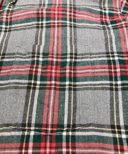 L.L.Bean（エルエルビーン）L.L.Bean (エルエルビーン) オールドタータンチェックネルシャツ グレー サイズ:XLの古着・服飾アイテム