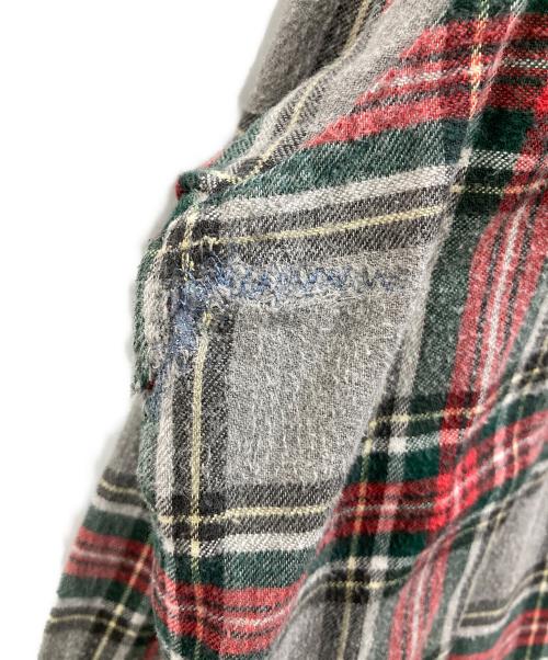 L.L.Bean（エルエルビーン）L.L.Bean (エルエルビーン) オールドタータンチェックネルシャツ グレー サイズ:XLの古着・服飾アイテム