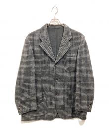 COMME des GARCONS HOMME（コムデギャルソン オム）の古着「97AW 二重織り3Bジャケット」｜グレー×ブラック