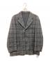 COMME des GARCONS HOMME（コムデギャルソン オム）の古着「97AW 二重織り3Bジャケット」｜グレー×ブラック