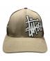 stussy (ステューシー) オールドロゴプリントメッシュキャップ ベージュ サイズ:SIZE ML：15000円